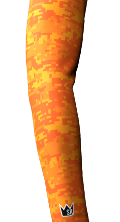 Custom Dye Sublimated Softball Compression Sleeves