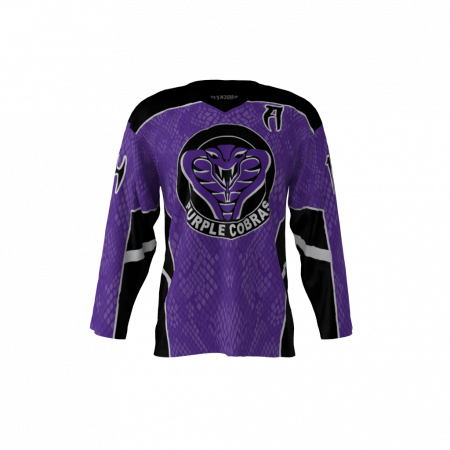 Purple Cobras Custom Dye Sublimated Roller Hockey Jersey