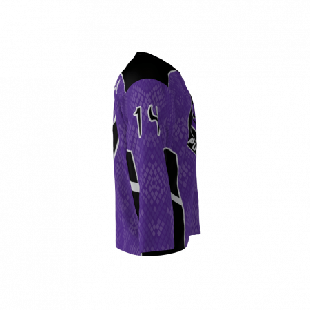 Purple Cobras Custom Dye Sublimated Roller Hockey Jersey