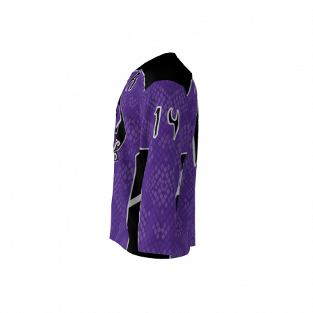 Purple Cobras Custom Dye Sublimated Roller Hockey Jersey