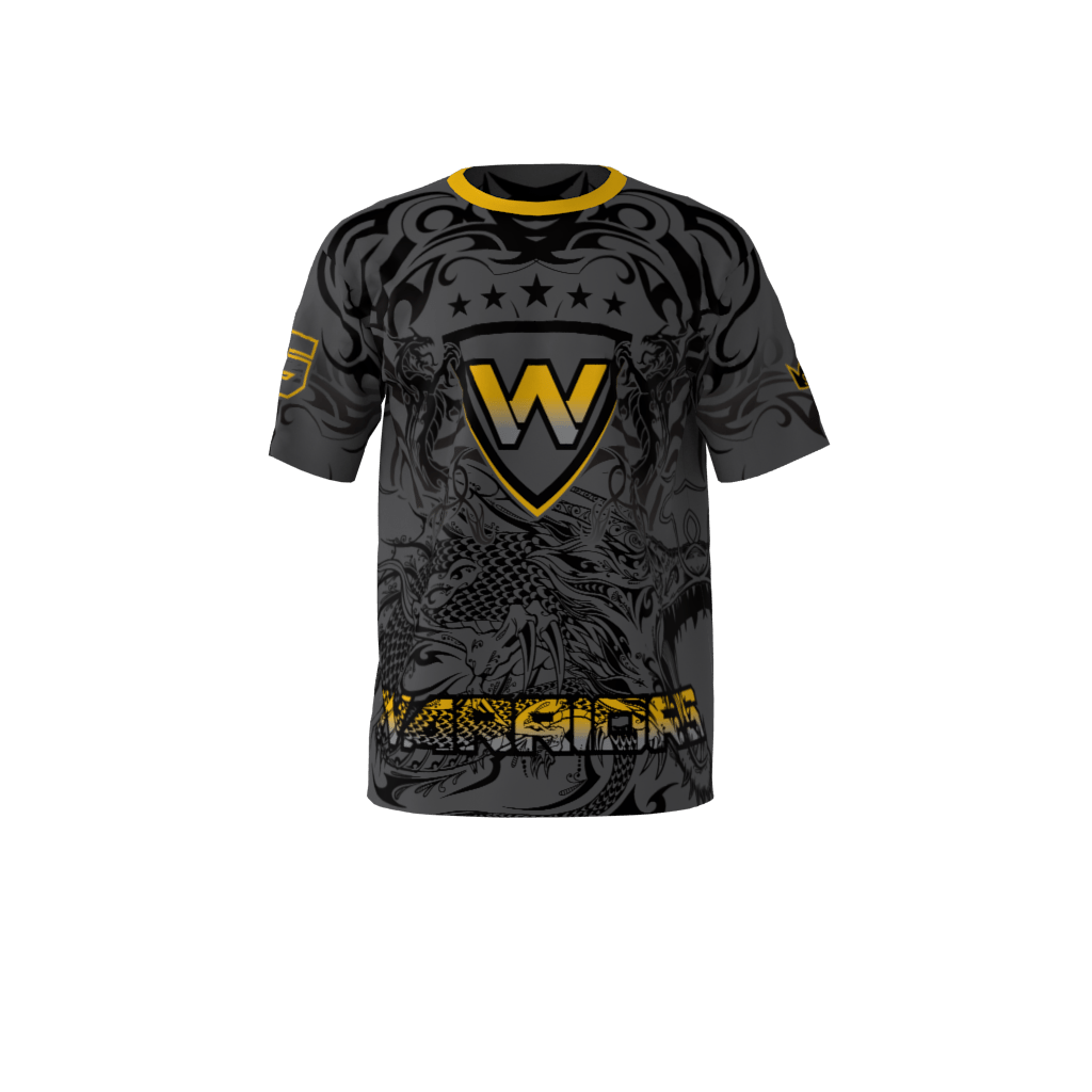 Warriors Custom Dye Sublimated Softball Jersey