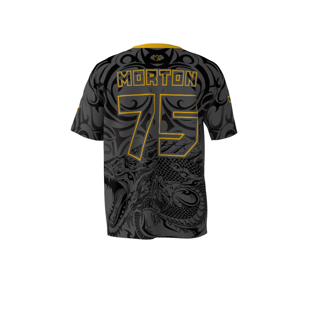 Warriors Custom Dye Sublimated Softball Jersey