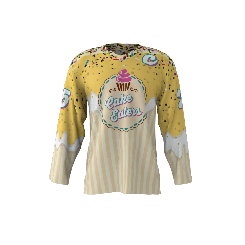Cake Eaters Custom Dye Sublimated Roller Hockey Jersey