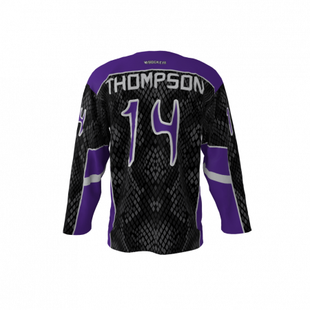 Purple Cobras Custom Dye Sublimated Roller Hockey Jersey