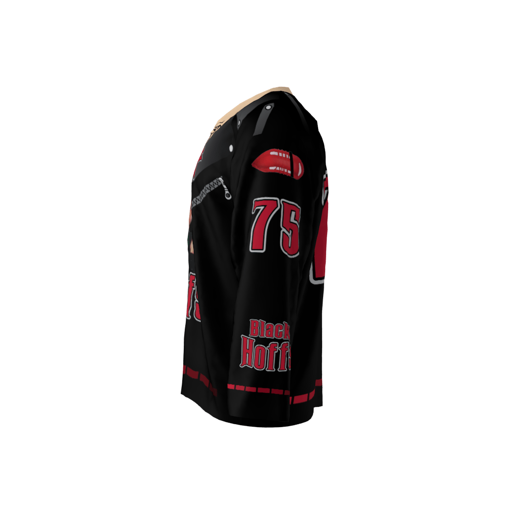 Black Hoffs Hockey Jersey - Image 2