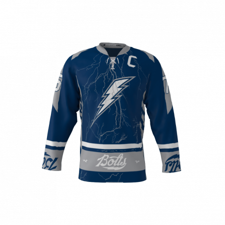 Bolts Custom Dye Sublimated Hockey Jersey