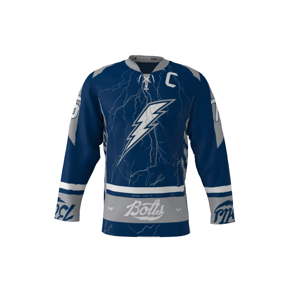 Bolts Custom Dye Sublimated Hockey Jersey