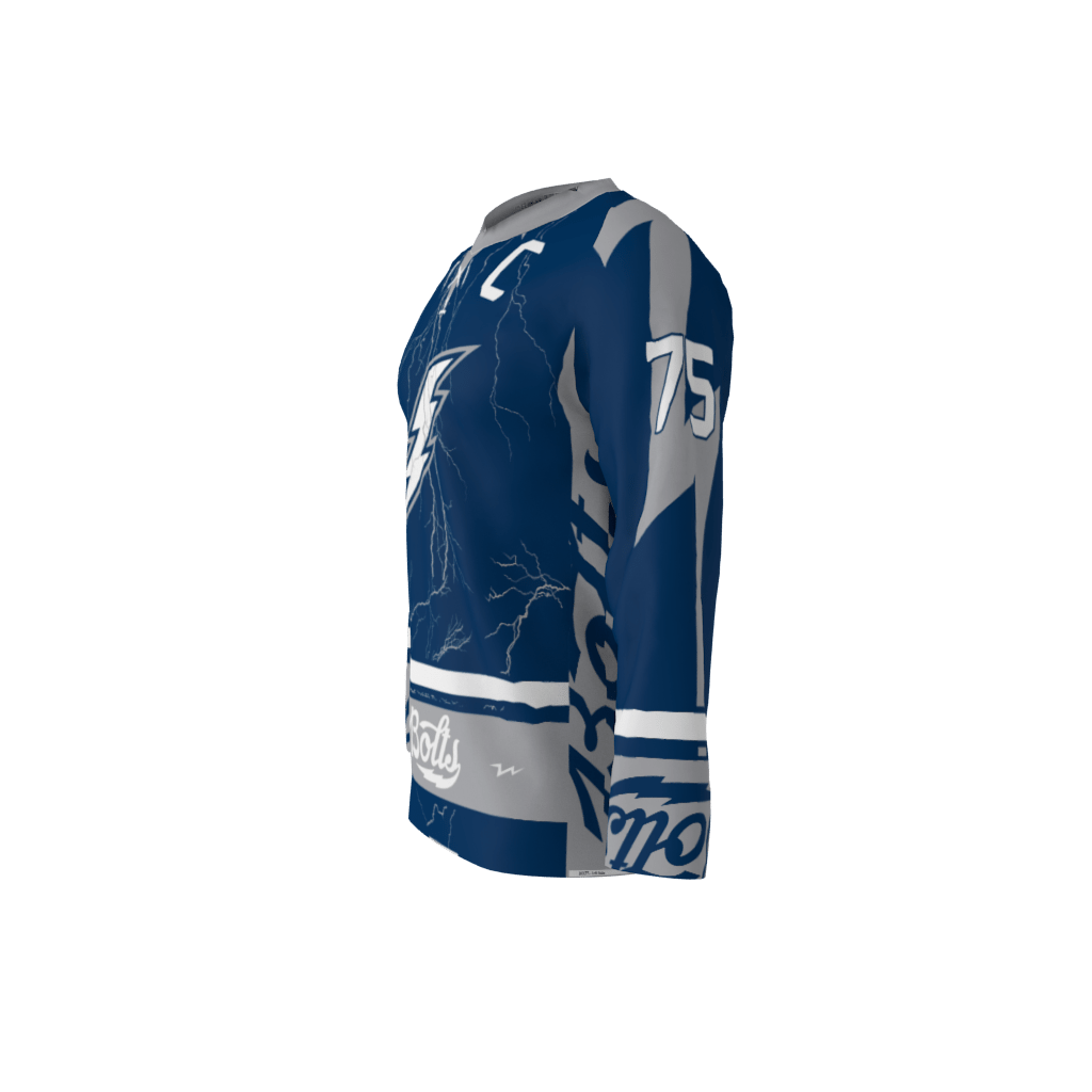 Bolts Custom Dye Sublimated Hockey Jersey