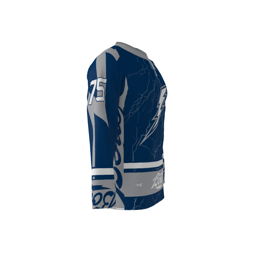 Bolts Custom Dye Sublimated Hockey Jersey