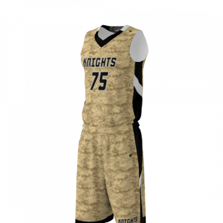 Knights Custom Dye Sublimated Basketball Uniform