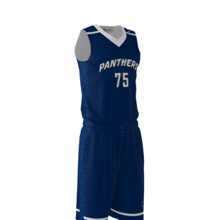 Panthers Custom Dye Sublimated Basketball Uniform