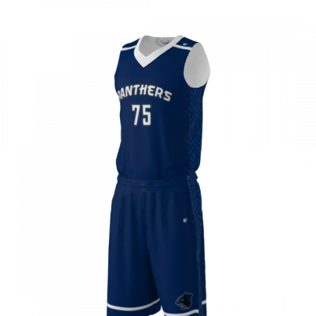 Panthers Custom Dye Sublimated Basketball Uniform