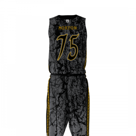 Spartans Custom Dye Sublimated Basketball Uniform