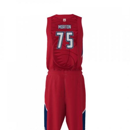 State Custom Dye Sublimated Basketball Uniform
