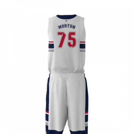 Wolves Custom Dye Sublimated Basketball Uniform