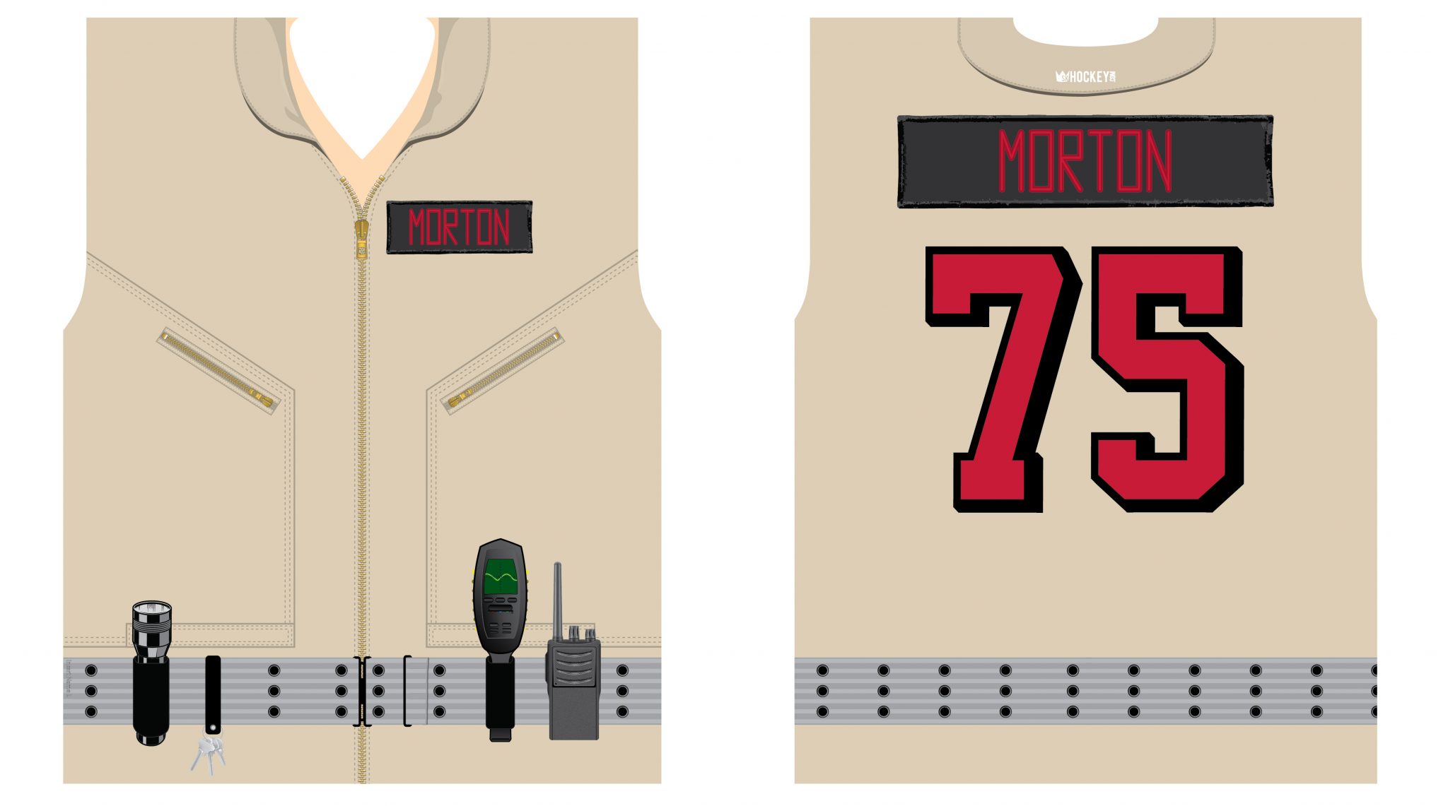 Busters Custom Dye Sublimated Hockey Jersey