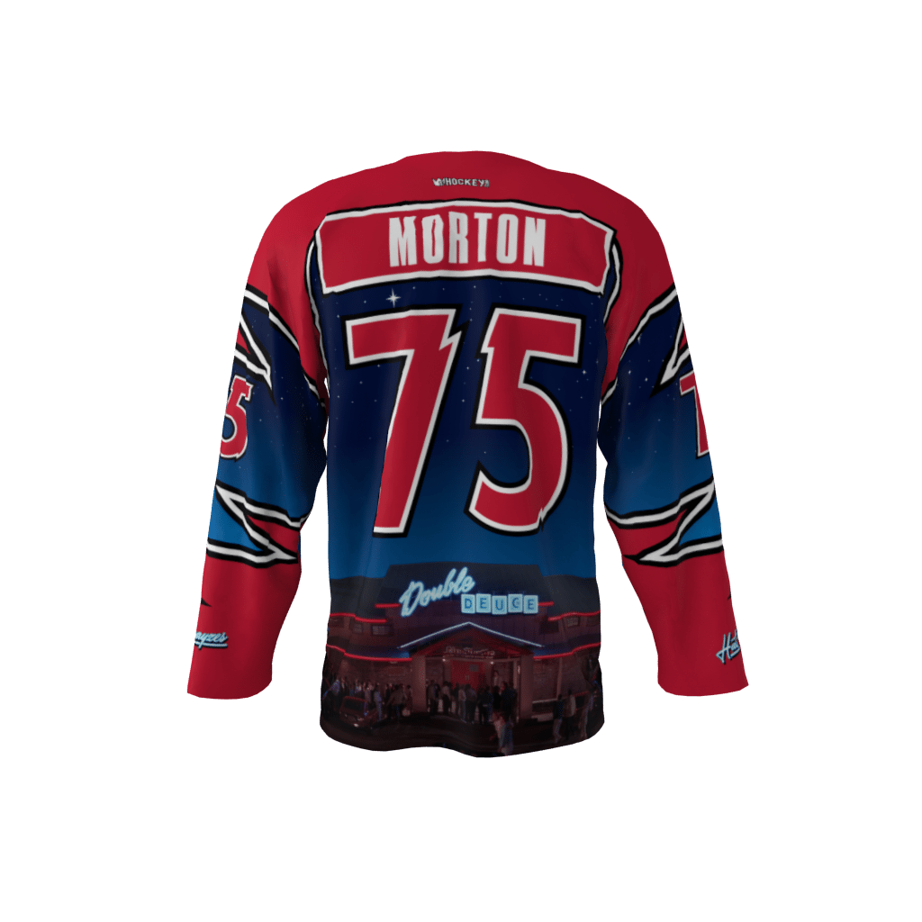 Hat Trick Swayze Blue Hockey Jersey - Image 3