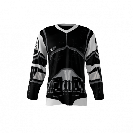 Storm Troopers Black Hockey Jersey