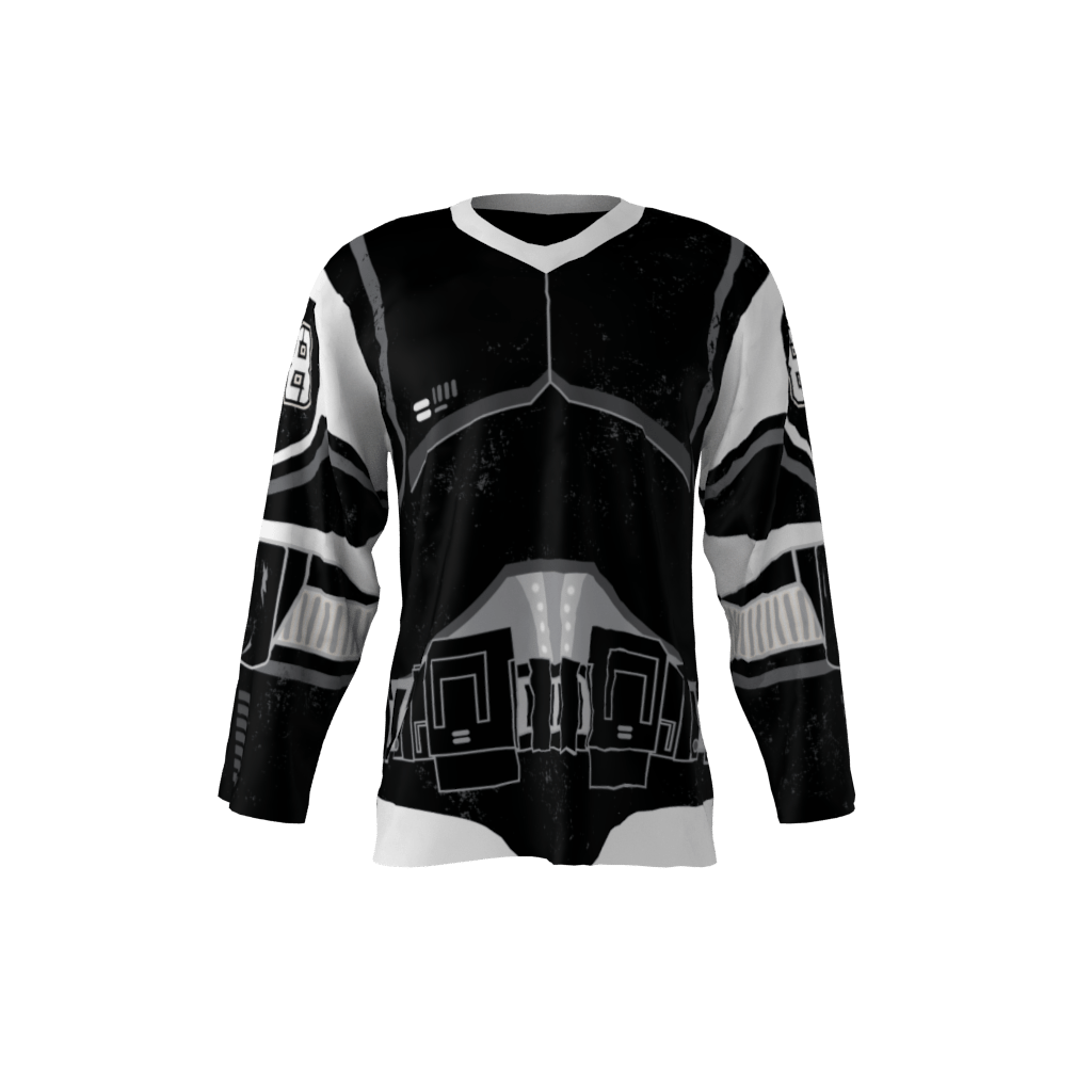 Storm Troopers Black Hockey Jersey