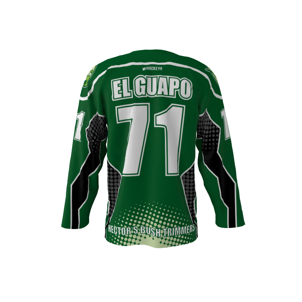 Hector's Green Hockey Jersey - Image 3