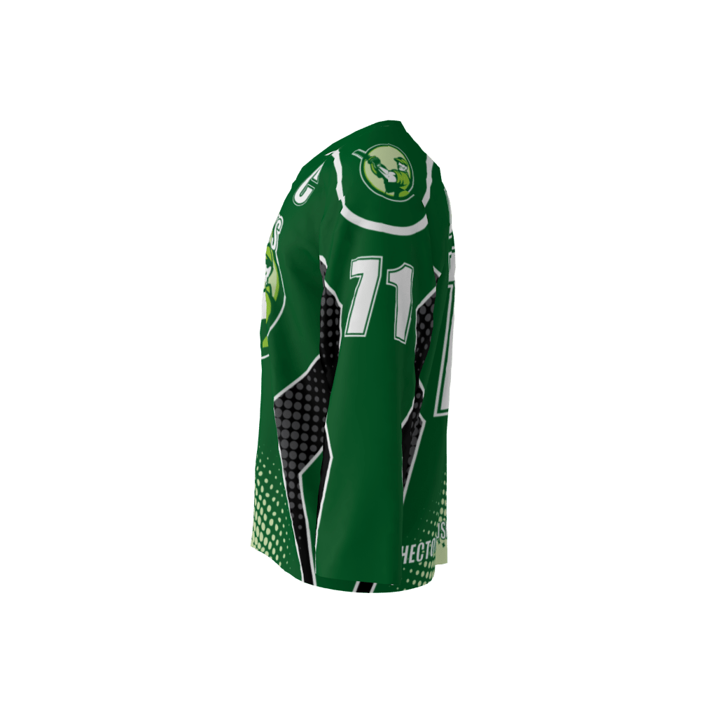 Hector's Green Hockey Jersey - Image 2