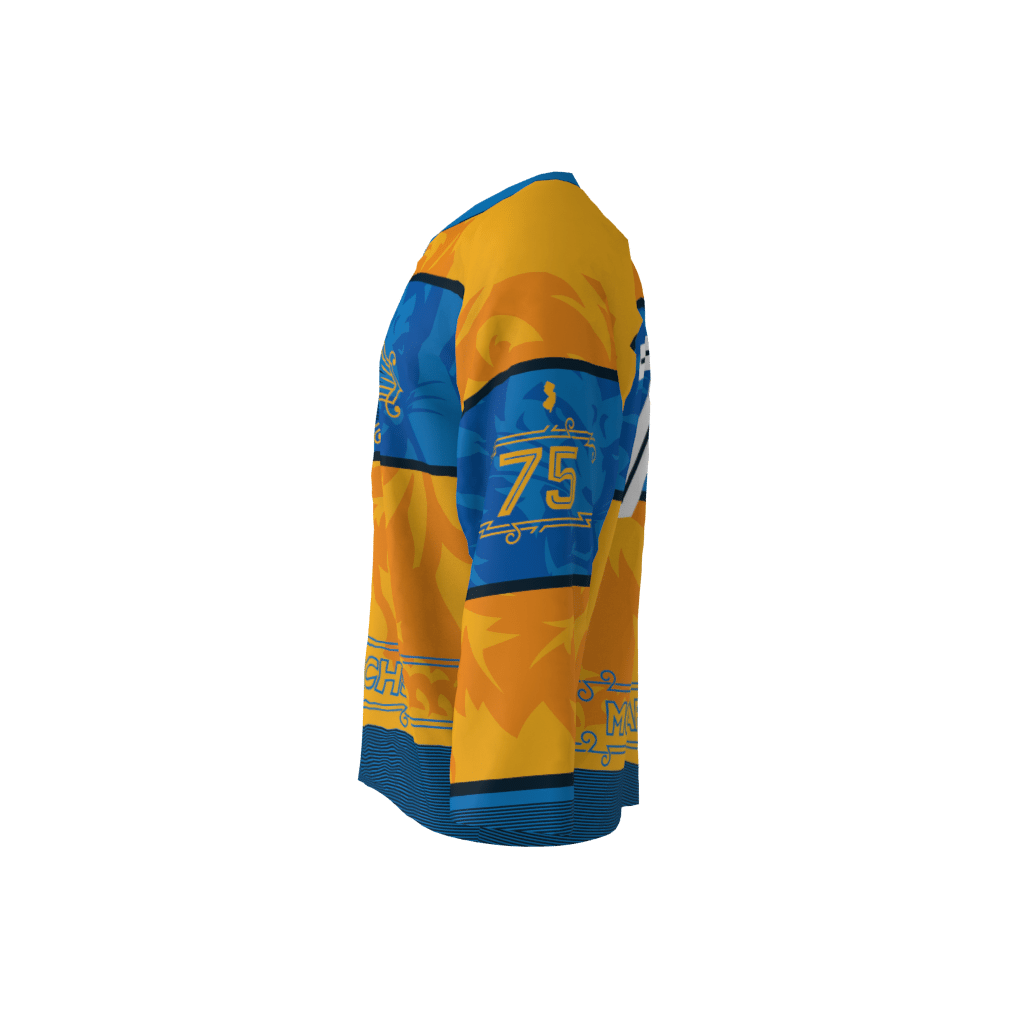 Monarchs Gold Hockey Jersey - Image 2