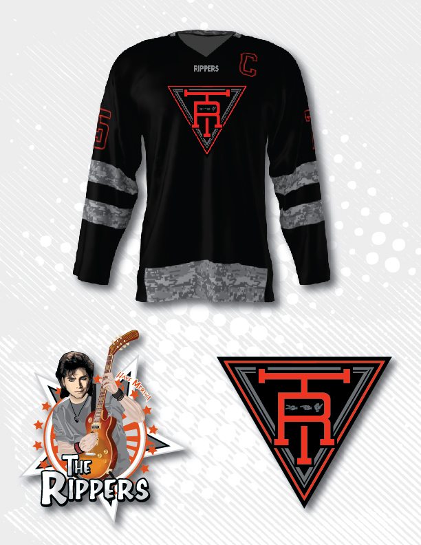 custom sublimated hockey