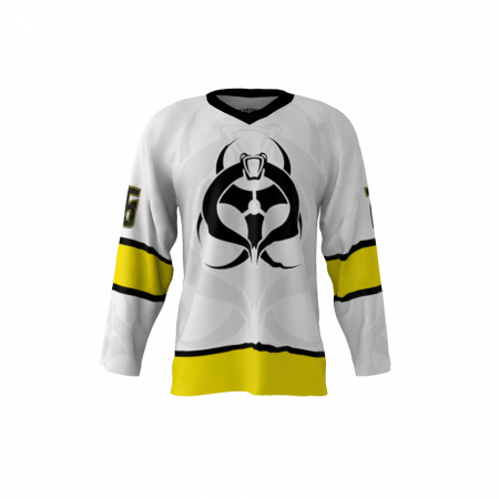 Venom White Hockey Jersey