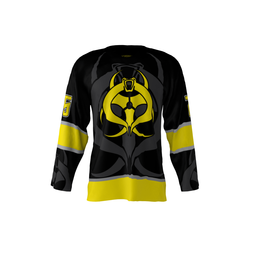 Venom Black Hockey Jersey