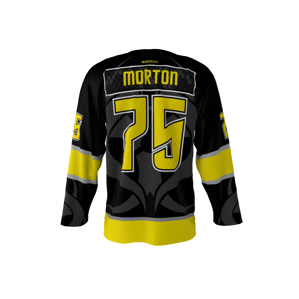 Venom Black Hockey Jersey - Image 3
