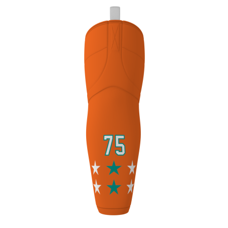 Tropics Orange Ice Hockey Socks