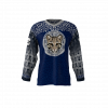Whore Island Ocelots Blue Hockey Jersey