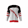 La Roche White Hockey Jersey