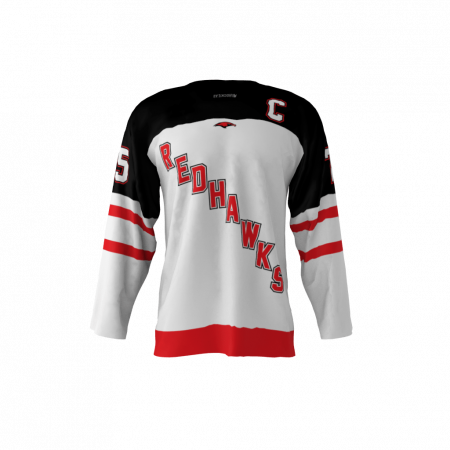 La Roche White Hockey Jersey
