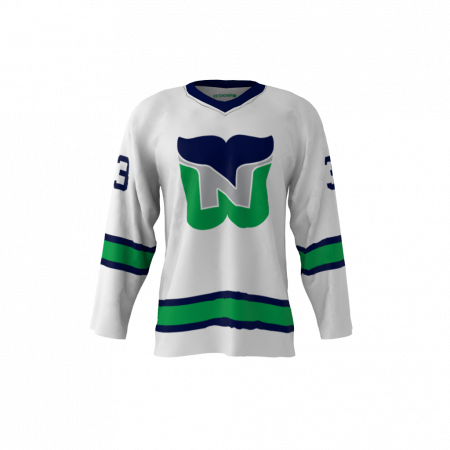 Nhalers White Hockey Jersey