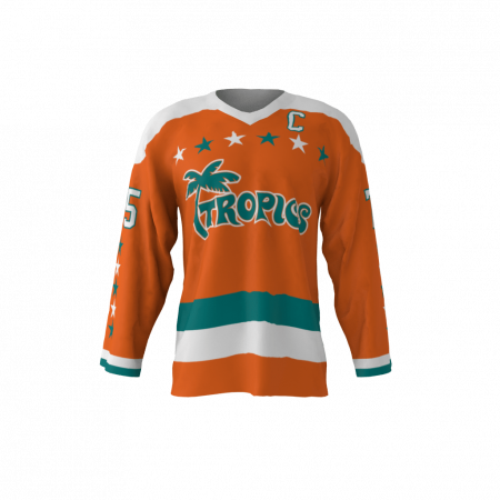 Tropics Orange Hockey Jersey