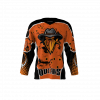 Outlaws Orange Hockey Jersey