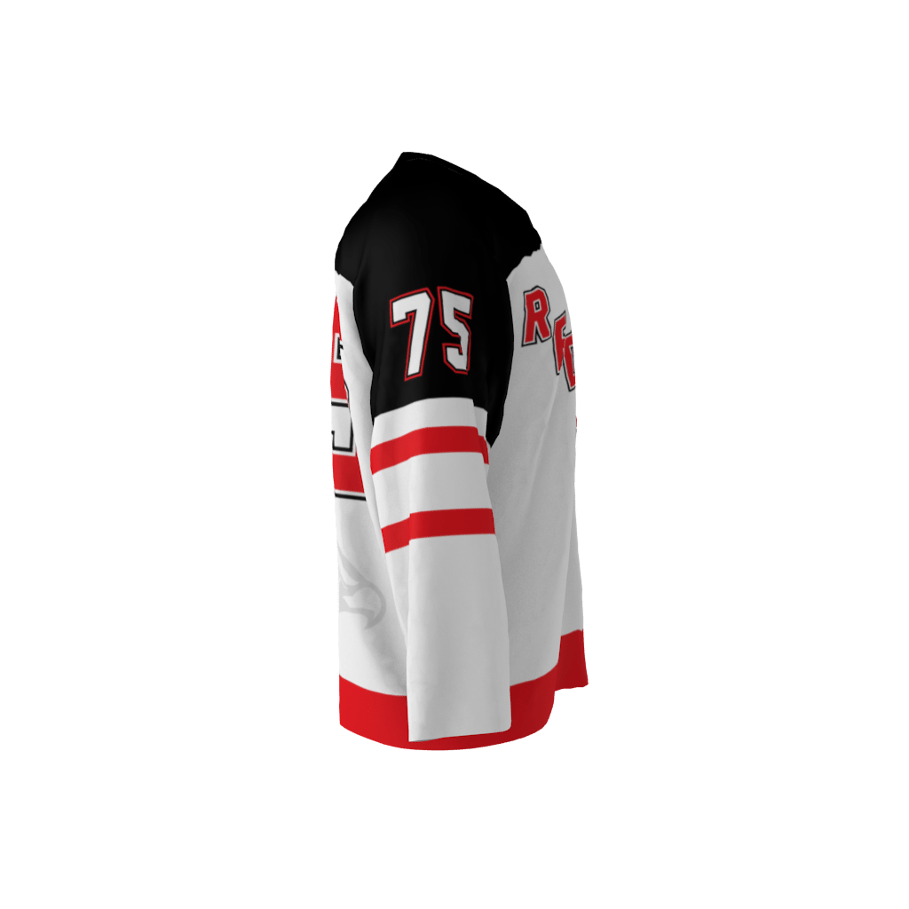 La Roche White Hockey Jersey - Image 4