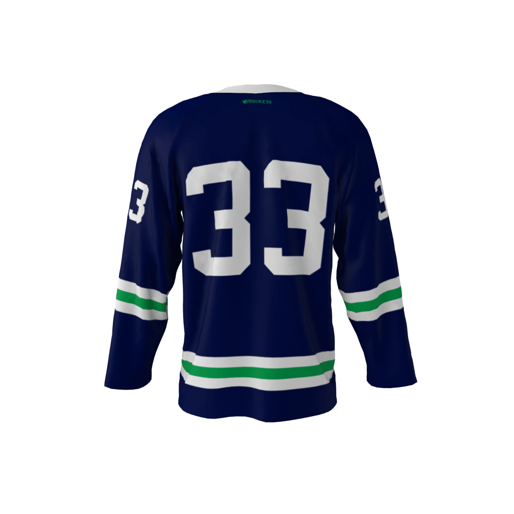 Nhalers Blue Hockey Jersey - Image 3