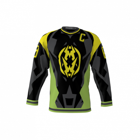 Municipal Waste Black Hockey Jersey
