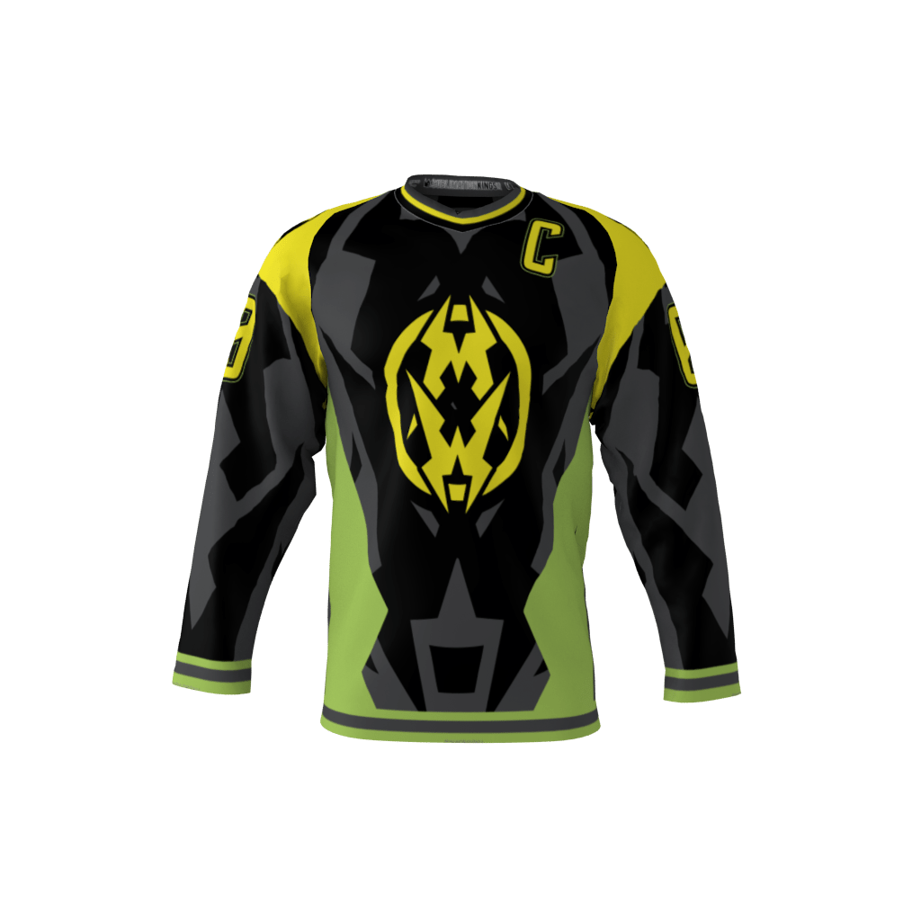 Municipal Waste Black Hockey Jersey