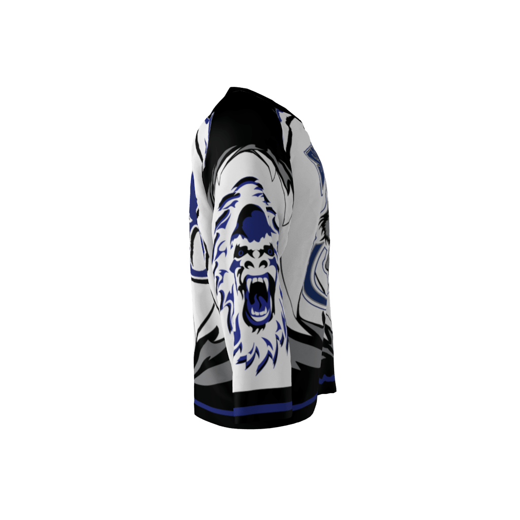 Sasquatch White Hockey Jersey - Image 4
