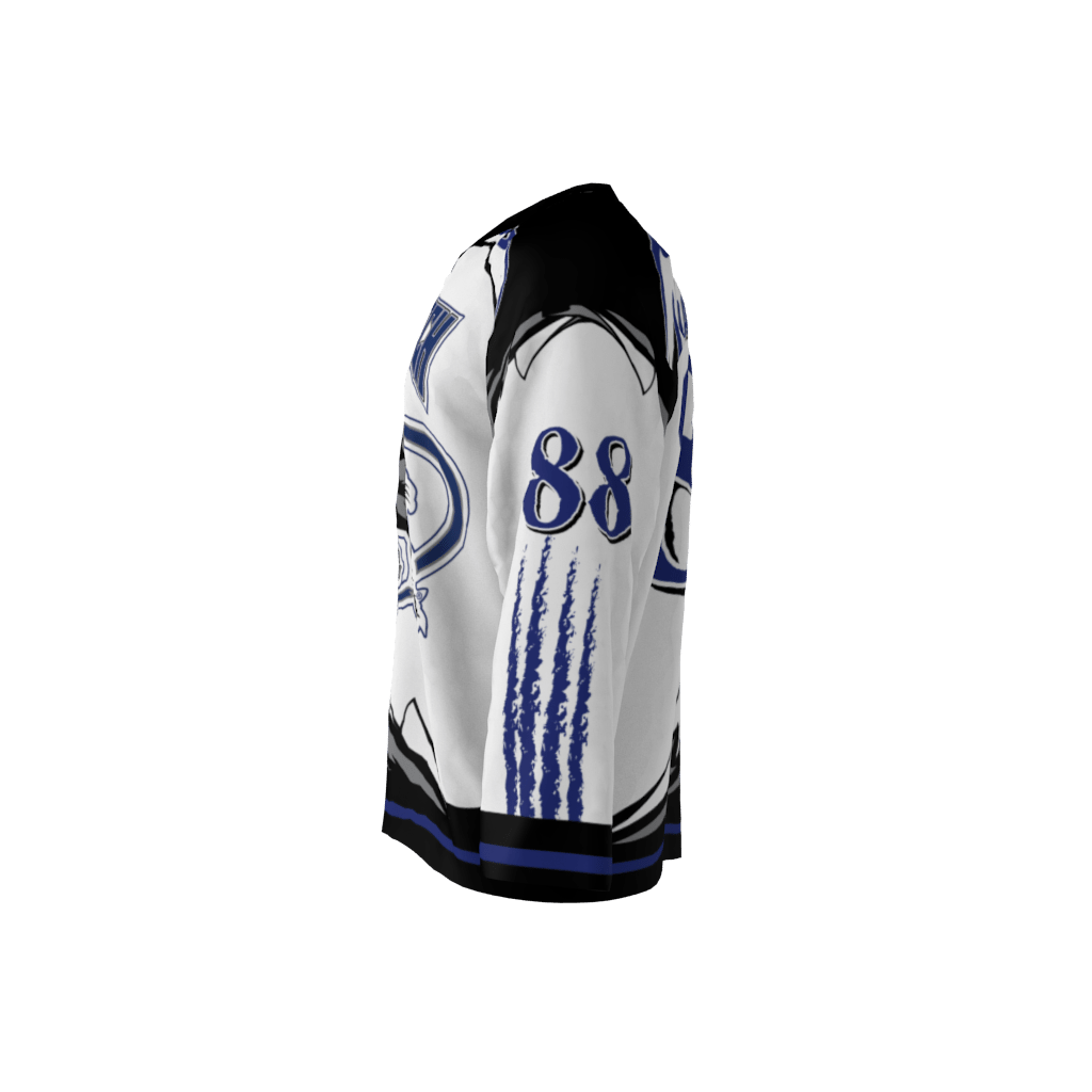 Sasquatch White Hockey Jersey - Image 2