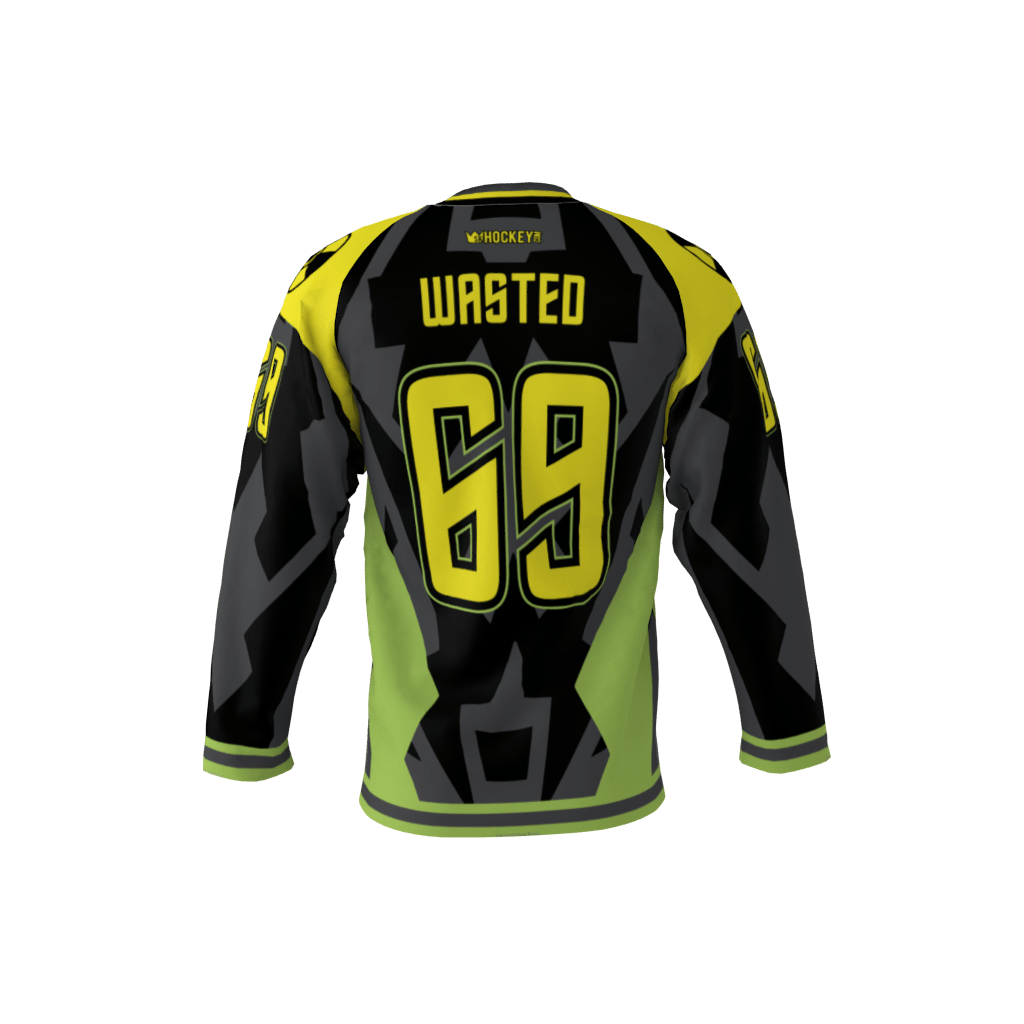 Municipal Waste Black Hockey Jersey - Image 3