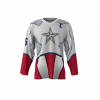 American Captain White Hockey Jersey