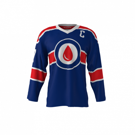 T1D Blue Drop Hockey Jersey