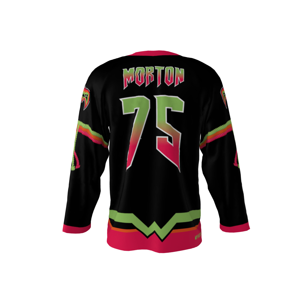 custom sublimated hockey