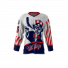 Ol' Glory White Hockey Jersey