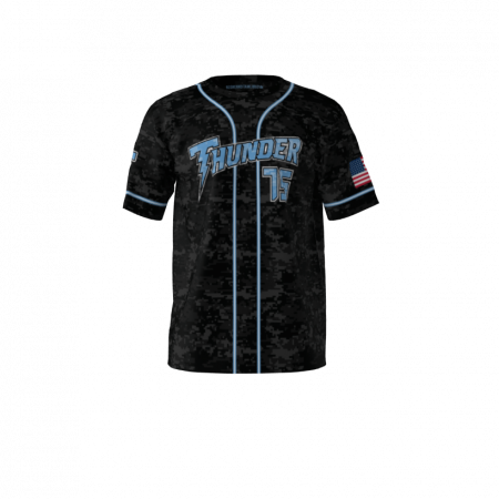 Thunder Black Softball Jersey