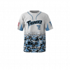 Thunder White Softball Jersey